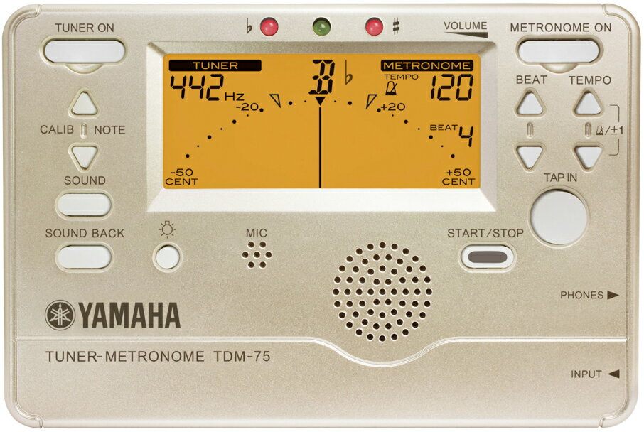 同時に使える チューナー と メトロノーム 機能 吹奏楽 おすすめ クロマチックチューナー ヤマハ ...:gakkiwatanabe:10032535