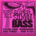 メール便 可 ERNIE BALL ベース弦 2834 SUPER SLINKY 045 〜 100 ロング ニッケル ワウンド 4弦 アーニーボール エレキベース 弦 スーパースリンキー カスタム ゲージ 45 - 100 ピンク 1セット アーニー ロングスケール エレキベース弦 交換弦 弦交換 メンテ