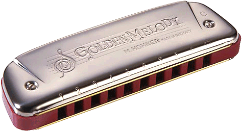 HOHNER ゴールデンメロディ 542/20 テンホールズ ハーモニカ ハープ ホーナー Golden Melody 10穴 楽器 ジャズ ロック ブルース Blues Harmonica ブルースハープ ブルースハーモニカ プレゼント ギフト に ケース 付 ダイアトニック ゴールデン メロディ リード 楽器