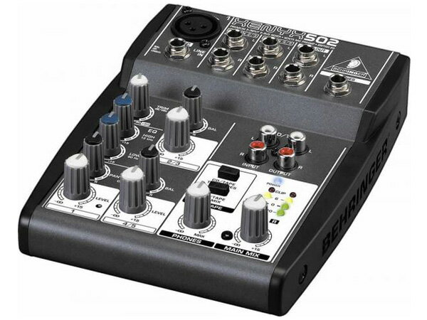 BEHRINGER ( xK[ ) XENYX 502 / AiO ~LT[ 5ch 2 oX~LT[