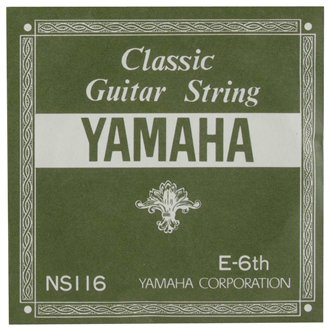 YAMAHA　NS116　バラ弦　6弦（E-6th）×12本クラシックギター弦※メール便対応商品