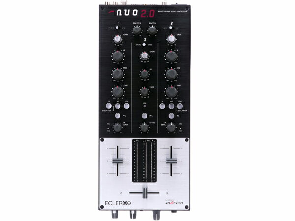 ECLER / NUO2.0 ［送料無料］ エクラー NUO2.0 [ DJ ]▽ DJ ミキサー パフォーマンス系【smtb-k】【w3】