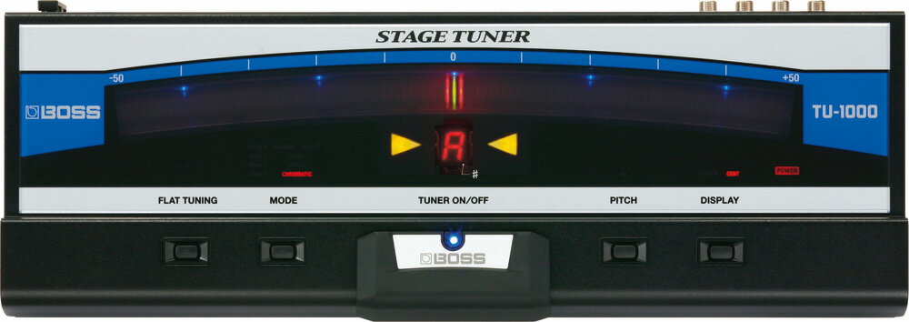 BOSS ( ボス ) TU-1000 ■E・ギター、ベース対応チューナー