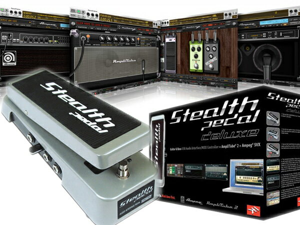 Amplitube 3  Ampeg SVX ɓ鍂C^[tF[XZbgIIK Multimedia / StealthPedal Deluxe ..