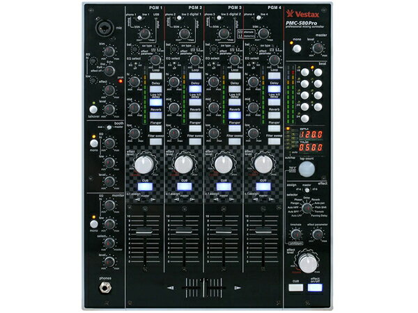 Vestax / PMC-580PRO ［送料無料］ ベスタクス PMC580PRO [ DJ ]▽ DJ ミキサー ミックス系【smtb-k】【w3】