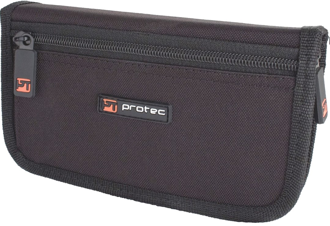 【メール便出荷品】 PROTEC ( プロテック ) A221ZIP <strong>トランペット</strong> マウスピースホルダー ブラック マウスピース 4本 ポーチ ケース trumpet mouthpiece pouch black 【北海道不可/沖縄不可/離島不可/同梱不可/代引き不可】