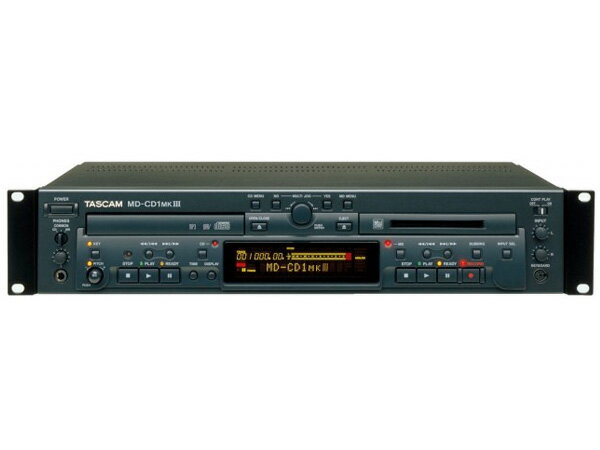 TASCAM ( タスカム ) MD-CD1MK3 ◆ MD デッキ・CDプレーヤー ［ 送料無料 ...:gakkiwatanabe:10011897