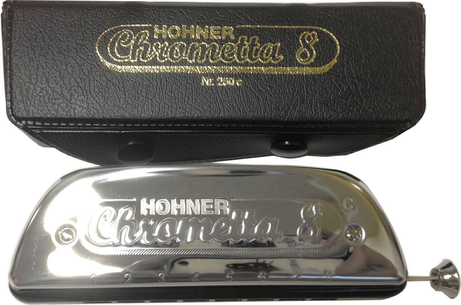 HOHNER ( ホーナー ) クロマチックハーモニカ クロメッタ8 250/32 8穴 …...:gakkiwatanabe:10045752