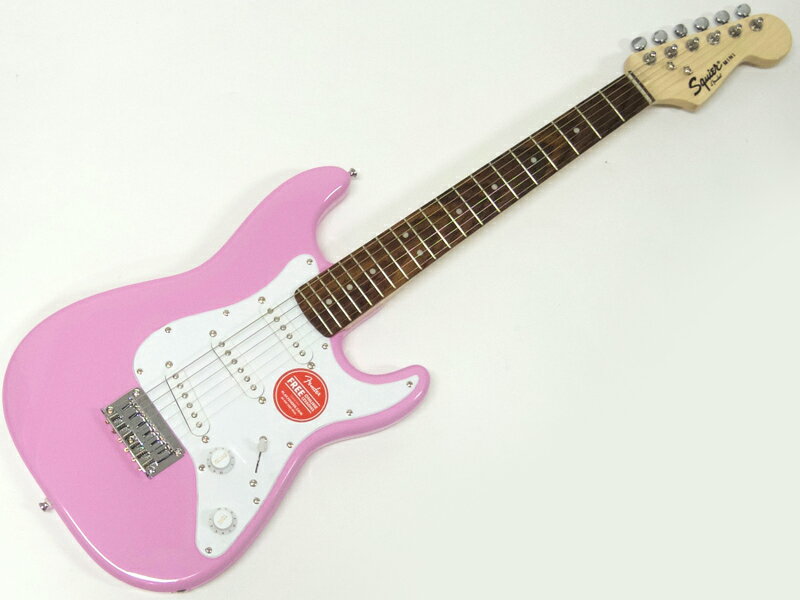 SQUIER ( スクワイヤー ) Mini Stratocaster (PINK)【 ミ…...:gakkiwatanabe:10047602