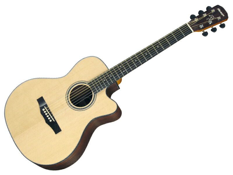 Morris ( モーリス ) SS-40【アコースティックギター コンパクトサイズ カッタウェィ 仕様 Sシリーズ 】人気のSシリーズをコンパクトに仕上げました。