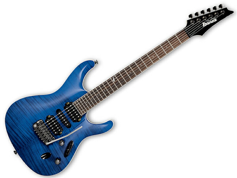 Ibanez ( アイバニーズ ) SV5470F(NBL)【Prestige ハードケース付属 】【赤と黒ダブルストラップ 】