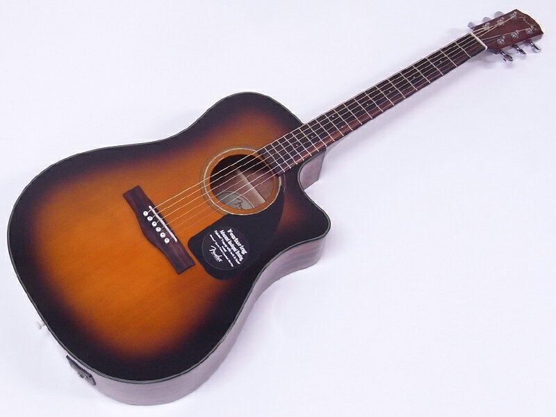 Fender Acoustic ( フェンダー アコースティック ) CD-60CE V2 (SB) 【新品アウトレット 数量限定】【エレアコ アコースティックギター】【バーゲン特価 】