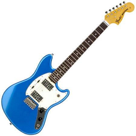 Fender Japan ( フェンダー ジャパン ) PS MG(LPB)【ムスタング 日本製】【CT-2・FENDERクロス・Pick 'N Strap 】