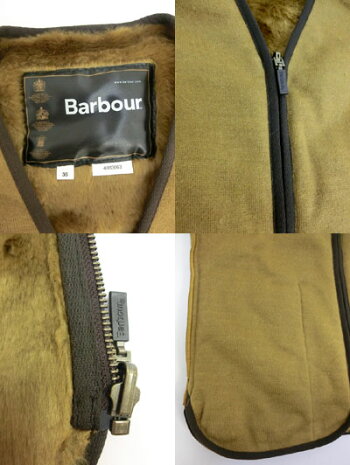 Barbourバブアースリムフィットパイルライニングジップインライナーベストビデイルビューフォート用