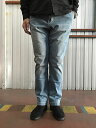Gramicci グラミチ 8817DEJ DENIM NNPANTS JUST CUT デニムスリムパンツ Medium Used ミディアムユーズドデニムパンツ