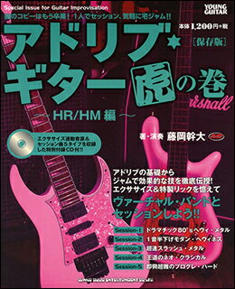 楽譜　アドリブ・ギター虎の巻〜HR/HM編〜（CD付）（保存版）