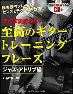 楽譜　至高のギタートレーニングフレーズ〜ジャズ・アドリブ編〜（CD付）