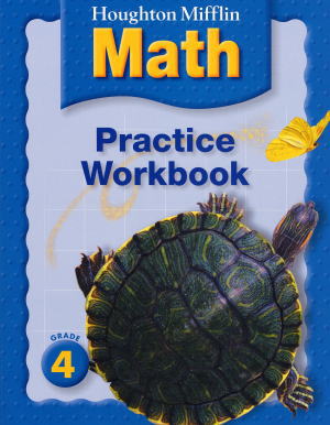 【小学4年生用】Math Practice Books-英語で算数（考える力）トレーニング