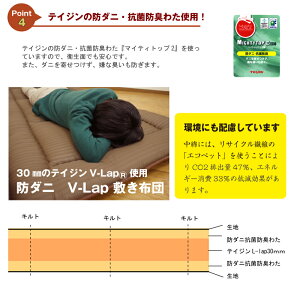 Vーlap軽量敷き布団シングル(100×200cm)(シングル)【送料無料】軽量帝人V-Lap敷布団テイジンV−Lap敷布団HK05-S軽量v-lap軽量敷き布団VLAP軽量敷布団テイジンV−Lap敷布団ブイラップ