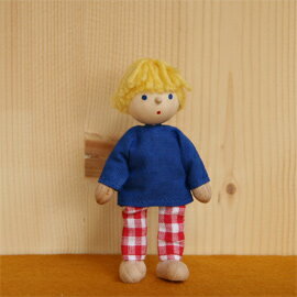 ヘアビックドールハウス用人形男の子