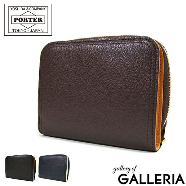 吉田カバン ポーター 二つ折り財布 ダブル 財布 ラウンドファスナー PORTER DOUBLE メ...:galleria:10002319