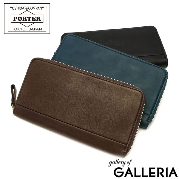 吉田カバン ポーター ワイズ 長財布 PORTER WISE 財布 ラウンドファスナー 吉…...:galleria:10009532