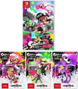 【当社限定品】★Splatoon 2 (スプラトゥーン2)+最新amiibo3種(ガール【ネオンピンク】、ボーイ【ネオングリーン】、イカ【ネオンパープル】)4点セット 代引き可