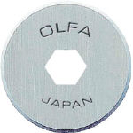 OLFA　円形刃18ミリ替刃2枚入ブリスター