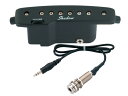 SHADOW(シャドー) SH 145 BLACK アクティブ・ サウンドホール・ピックアップ (ハムバッカー) エンドピンジャック(ケーブル付) 【送料無料】【smtb-kd】【RCP】:-p5