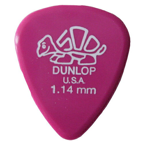 【1枚からご注文OK!!】JIM DUNLOP ピックDELRIN 500シリーズ 1.14mm【送料無料】【smtb-KD】当店は全商品国内どこでも送料無料！(一部のセール品は除きます。)