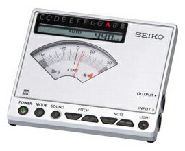 【02P3Aug12】【SEIKO】超定番!! セイコー・クロマチックチューナー「SAT1100」sat-1100【送料無料】【smtb-kd】当店は全商品国内どこでも送料無料！(一部のセール品は除きます。)