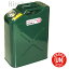 ガレージ・ゼロ ガソリン携行缶 縦型 20L 緑 UN規格/消防法適合品/亜鉛メッキ鋼板/ガソリンタンク
