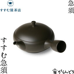 <strong>急須</strong> すすむ<strong>急須</strong> <strong>常滑焼</strong> 黒 すすむ屋茶店 ティーポット 茶器 陶器 父の日 母の日