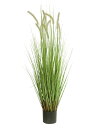 【送料無料】 アーティフィシャルフラワーキャッツテールグラス 中 〔高さ:約122cm〕