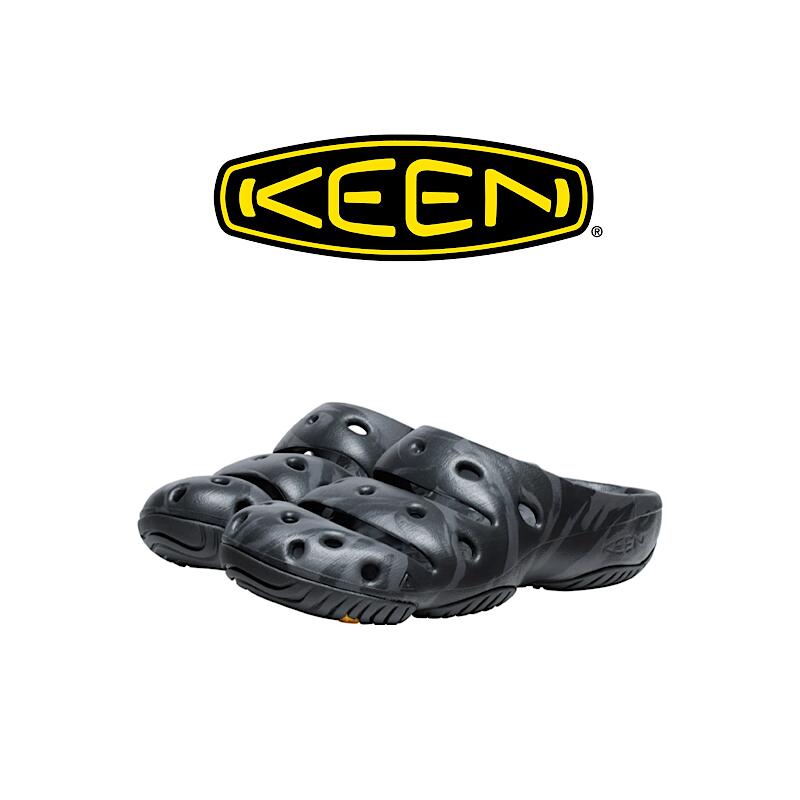 【 KEEN / 1028525 】【 キーン / YOGUI 】 メンズ サンダル ヨギ シューズ スリッパ アウトドア キャンプ 靴 シューズ BLACK MARBLE