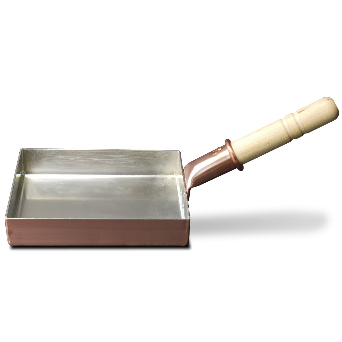 《在庫あり。あす楽対応》中村銅器制作所　銅玉子焼き鍋　12長　120×160mm【在庫あり。】ふっくらとした厚焼き玉子を作るのに最適