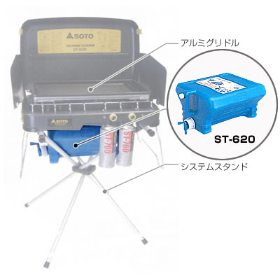 《在庫あり。あす楽対応》新富士バーナー　SOTO　ウォータージャグ　ST-620《3000円以上送料無料》