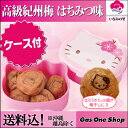 《送料込》ハローキティ はちみつ入味梅 ランチケース 120g 1個 いなみの里 紀州の梅干し 和歌山県産 ギフトに最適