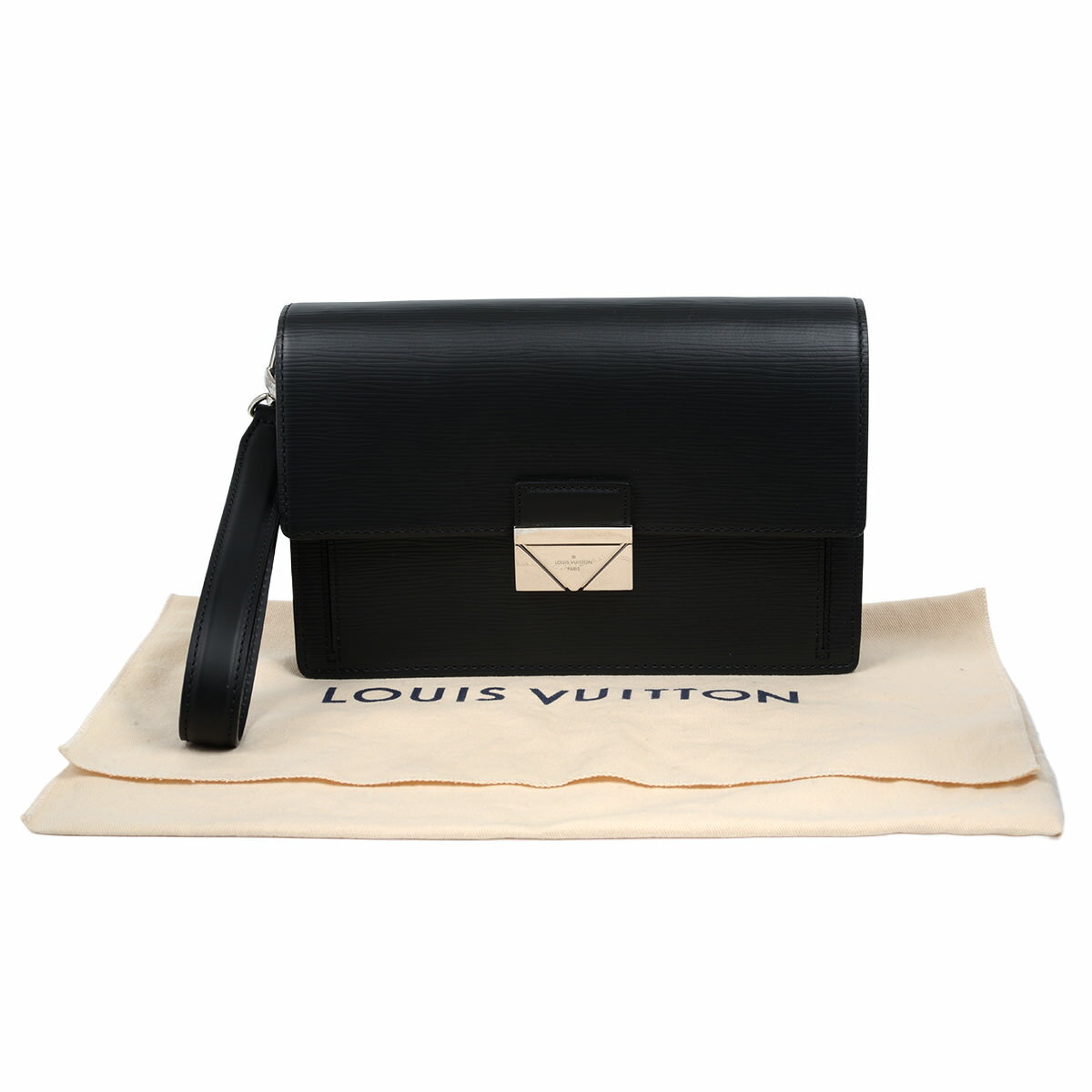【LOUIS VUITTON】 ルイヴィトン M42742 エピ ポシェット テムズ ストラップ付 カバン ポーチ セカンドバッグ【中古】