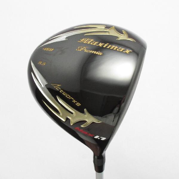 【中古】ワークス ゴルフ　ACT<strong>WORKS</strong>　<strong>Actworks</strong><strong>Maximax</strong>PremiaBK MAX1.7 ドライバー GOLD DRACON 飛匠　【 ルール非適合 】シャフト：GOLD DRACON 飛匠BCランク　フレックスR　男性用 メンズ用　右用