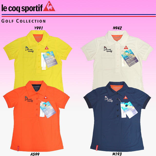 【送料無料】【2012年モデル】 ルコック le coq sportif さくらコレクション レディス 半袖シャツ QGL1930