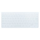 【アウトレット】 Apple Wireless Keyboard シリコンキーボードカバー(クリア) FA-SMAC2