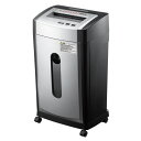 シュレッダー 業務用 電動 オフィス クロスカット 大型 A4 20枚 CD DVD カード 大容量 キャスター 30リットル PSD-C2030 サンワサプライ
