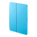 【訳あり 新品】9.7インチiPadハードケース(スタンドタイプ・横置き・オンオフ連動・ブルー) ※箱にキズ、汚れあり PDA-IPAD1004BL サンワサプライ【ネコポス対応】