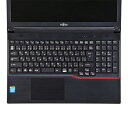 LIFEBOOK Eシリコンキーボードカバー LIFEBOOK A対応 テンキー付き FA-SLIFEAE1W サンワサプライ