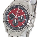 【OMEGA】オメガ スピードマスター シューマッハモデル ザ・レジェンド 3506.61 レッド SS 自動巻き メンズ 腕時計【中古】