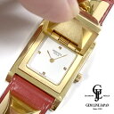 【中古】エルメス メドール クォーツ レディース腕時計