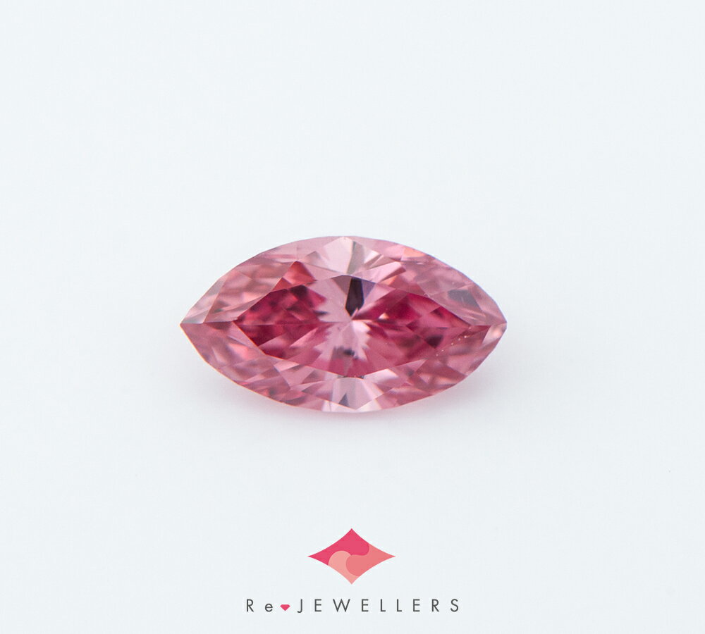 FANCY VIVID PINK ダイヤモンド0.15ct ルース（2200000475084）