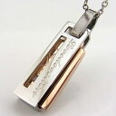 ステンレス ネックレス メッセージプレート LOVE ジルコニア シルバー ピンクゴールド カラー【ネックレス レディース メンズ SALE セール アクセサリー アクセ】
