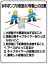 イラスト標識:水中ポンプの取扱及び移動上の注意 WE42 【まんが標識/看板/表示/プレート/マーク/サイン】